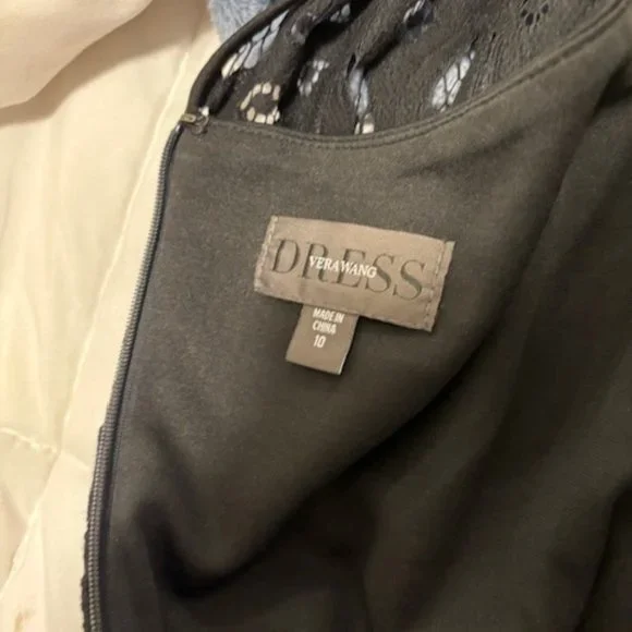 Vera Wang Formal Lace Maxi Dress - Picture 7 of 14